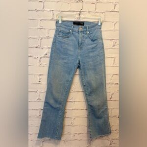 Veronica Beard Light Blue Straight Leg Jeans